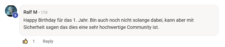 Community-Stimme 6